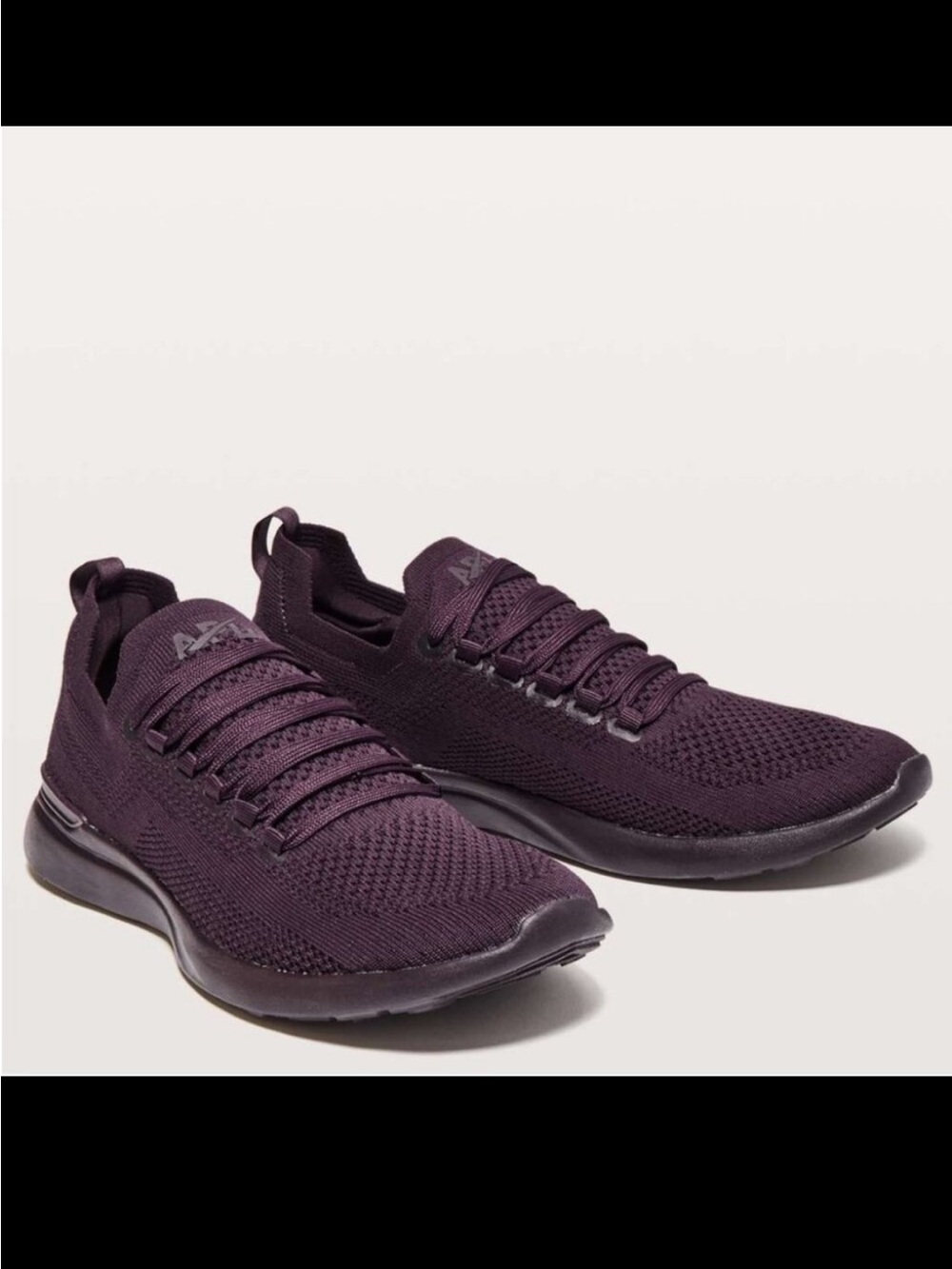 APL Womens TechLoom Breeze Sneaker Training ShoesBlack Cherry